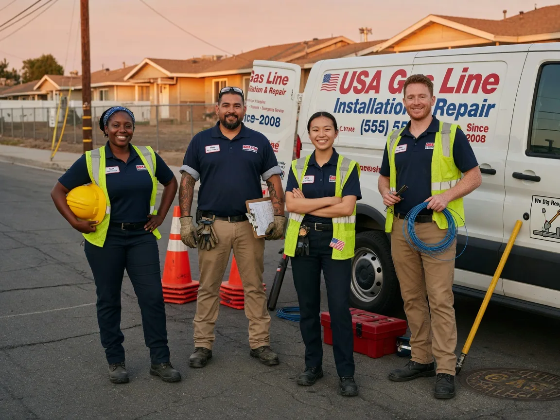 Gas Line Installation company in Sachse, TX